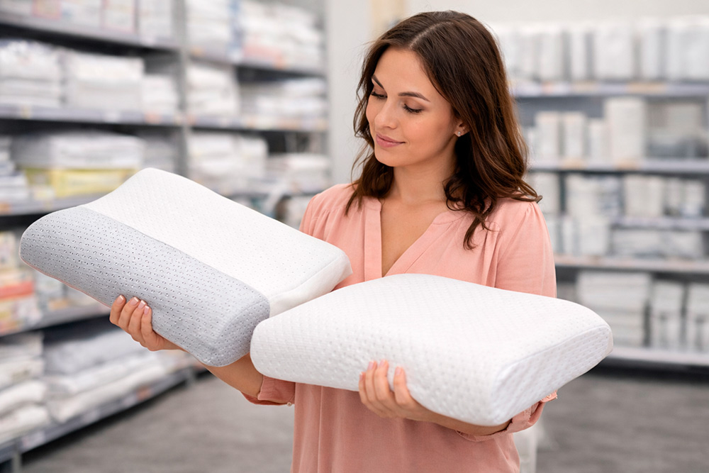 Как выбрать ортопедическую подушку