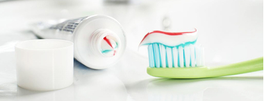 Полоски на зубной пасте