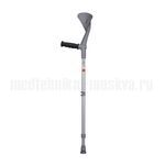 Костыль локтевой с широким упором и мягкой ручкой Mikirad 04/MR.M
