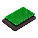 Тибетский аппликатор металломагнитный 15х22 см (красный)