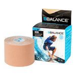 Кинезио тейп BBTape MAX 5см х 5м, бежевый