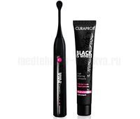 Звуковая зубная щетка Curaprox Black Is White