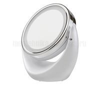Зеркало косметическое Gezatone LM110 с 5 кратным увеличением с подсветкой