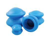 Банки для вакуумного массажа резиновые 4 шт./уп