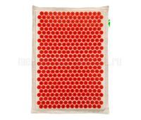 Тибетский аппликатор Большой коврик 41х60 см "Комфорт" (красный)