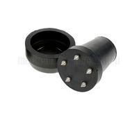 Зимний наконечник для тростей и костылей 19 мм, черный