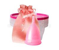 Менструальная чаша CupLee в контейнере для стерилизации+мешочек