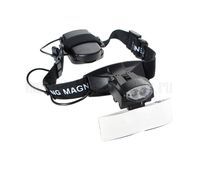Лупа налобная Kromatech с подсветкой MG9892C