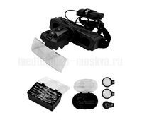 Лупа налобная Kromatech с подсветкой MG9892E