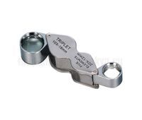 Лупа ювелирная 10х-18мм/20х-12мм двойная Kromatech MG22181