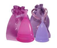 Комплект из двух менструальных чаш CupLee в мешочке