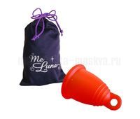 Менструальная чаша MeLuna спортивная с колечком