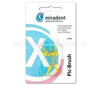 Miradent Pic-Brush запасные ершики (6 шт.) желтые