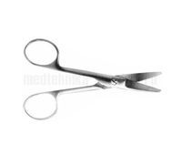 Ножницы хирургические тупоконечные вертикально-изогнутые МИЗ-Т, 125 мм (Н-64)