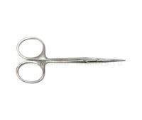 Ножницы глазные остроконечные вертикально изогнутые МИЗ-Т, 113 мм арт. Н-41