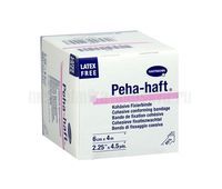 Самофиксирующийся бинт Peha-haft 4 м х 6 см, белый, без латекса