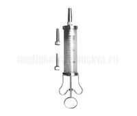 Шприц ЖАНЕ Ш-712 многоразовый стеклянный 150 мл