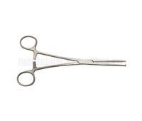 Зажим кровоостанавливающий 1x2 зубый, зубчатый прямой №2 МИЗ-Т, 160 мм (З-5)