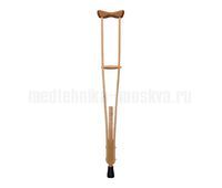 Костыли опорные деревянные для взрослых Aversus 743