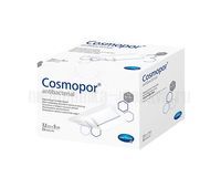 Самоклеящиеся послеоперационные повязки COSMOPOR Antibacterial с серебром (7,2 х 5 см)