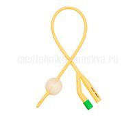 Катетер Фолея Apexmed двухходовой латексный Ch10