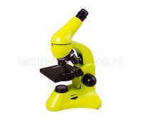 Микроскоп Levenhuk Rainbow 50L PLUS Lime\Лайм