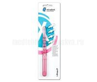 Зубная щетка Miradent I-Prox P transparent (монопучковая) розовая