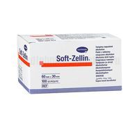 Спиртовые тампоны Soft-ZELLIN 60*30мм 100шт/уп. 9999791