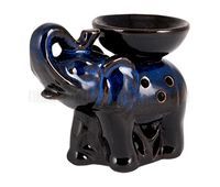 Аромалампа керамика Слон (малый) цвет ассорти