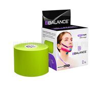 Кинезио тейп BBTape FACE TAPE 5см х 5м, лайм