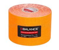Флуоресцентный кинезио тейп BBTape FL 5см*5м, оранжевый