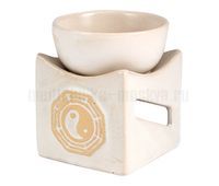 Керамическая аромалампа «Инь Ян Квадро», цвет ассорти