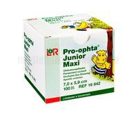 Пластырь для глаз (окклюдер) Про-Офта Джуниор Maxi 7х5,9 см 100 шт.