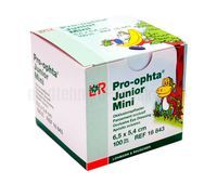 Пластырь для глаз (окклюдер) Про-Офта Джуниор Mini 6,5х5,4 см 100 шт.