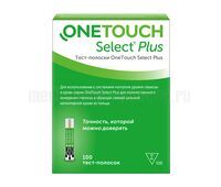 Тест-полоски OneTouch Select Plus №100