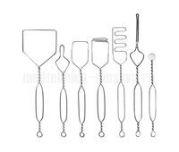 Логопедические зонды для постановки звуков МЕДИН набор №1, 7 шт.