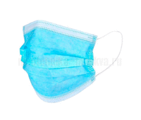 Маска медицинская одноразовая 3х слойная нестерильная