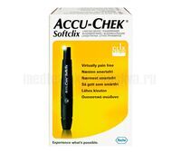 Ручка для прокалывания Акку-Чек Софткликс + 25 ланцетов