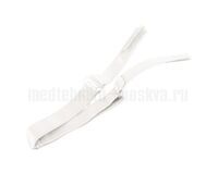 Двойная шейная лента TRACHEA норм белая