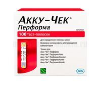 Тест-полоски Акку-Чек Перформа №100