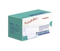 Пластырь фиксирующий Ролепласт 10 см х 10 м нетканый