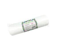 Салфетки спанлейс 30х40 см белые, 100 шт в рулоне