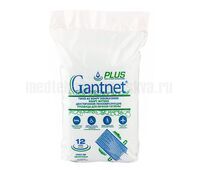 Рукавицы пенообразующие GANTNET Plus для мытья тела, 12 шт