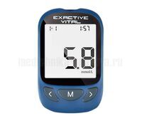 Глюкометр Exactive Vital с ланцетами и прокалывателем