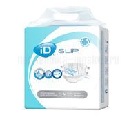 Подгузники для взрослых ID Slip Basic, размер М, 10 шт.