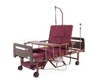 Кровать медицинская функциональная Med-Mos электрическая YG-2 спинки ЛДСП с туалетным устройством и функцией «кардиокресло»