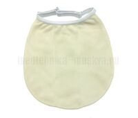 Фартук нагрудный для защиты гортани 4 слоя TRACHEA Норм, кремовый арт. 10-426