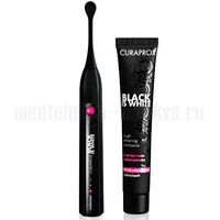 Звуковая зубная щетка Curaprox Black Is White