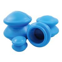 Банки для вакуумного массажа резиновые 4 шт./уп