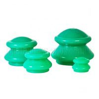 Банки для вакуумного массажа силиконовые 4 шт.